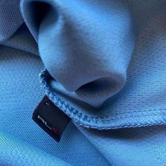 RLX Ralph Lauren Golf Performance Luxury Pullover Jersey Light Blue Men’s L - Picture 6 of 10